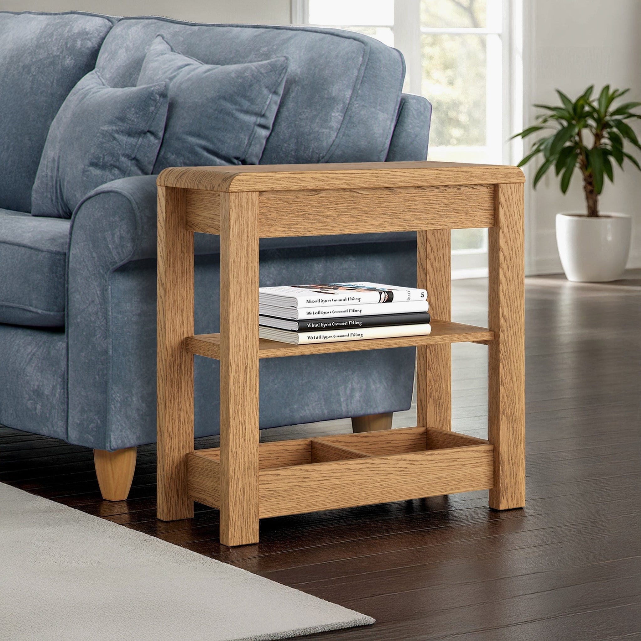Table d'appoint Oak Slender Sofa Gallery