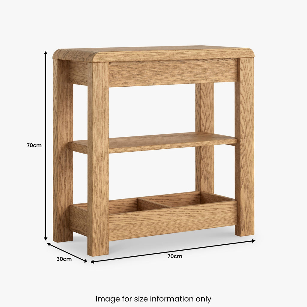 Table d'appoint Oak Slender Sofa Gallery