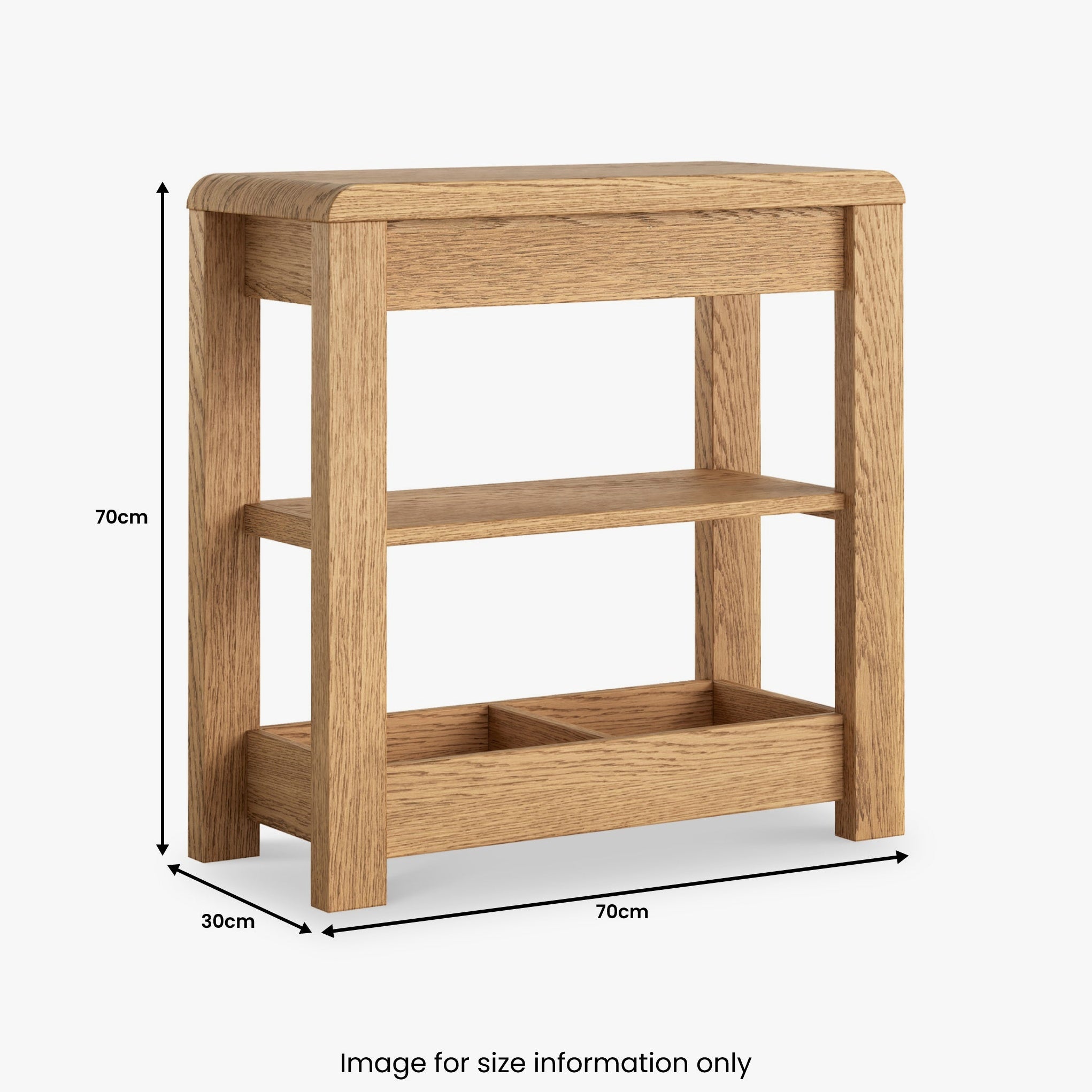 Table d'appoint Oak Slender Sofa Gallery